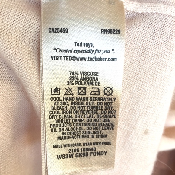 Ted Baker London Janila wool asymmetrical jumper - Picture 5 of 8